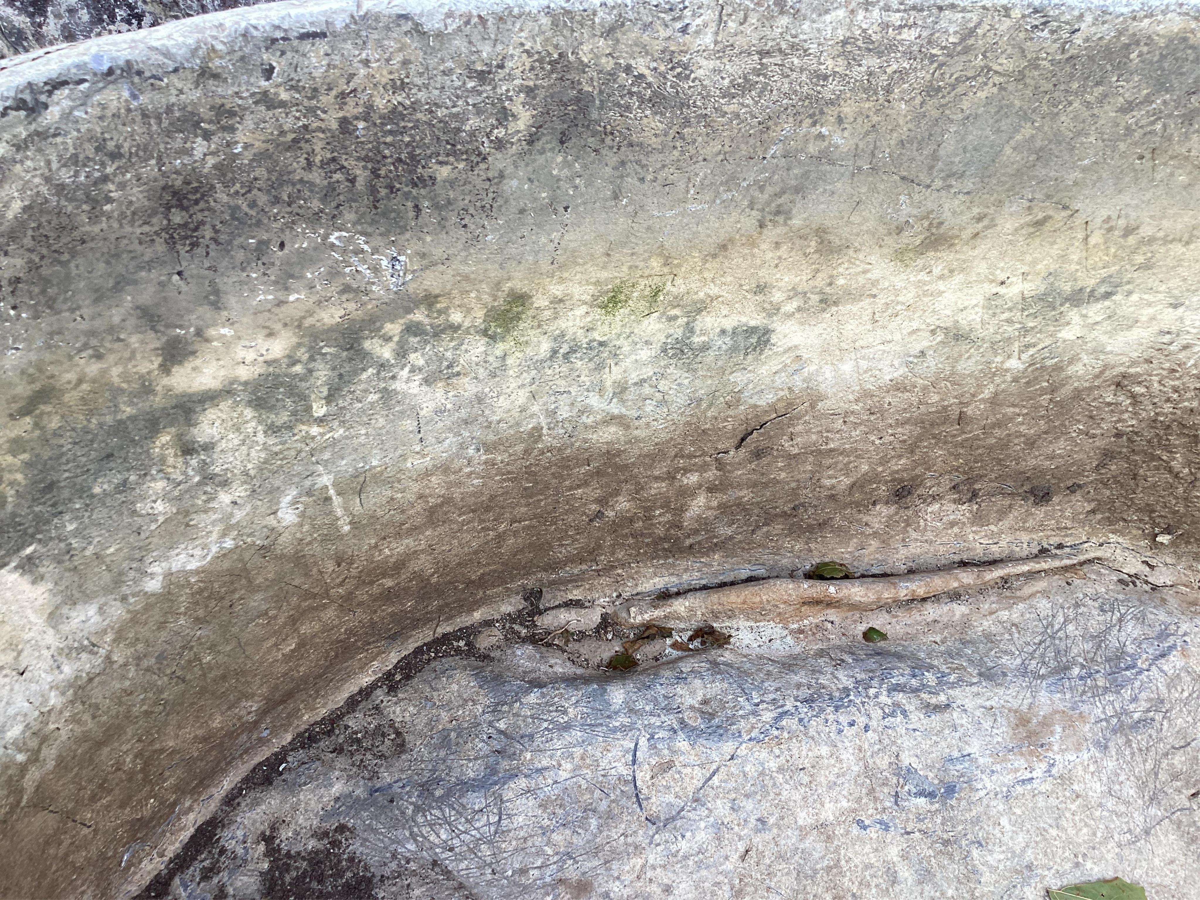 A pair of George III lead planters, dated 1769, width 67cm, height 88cm